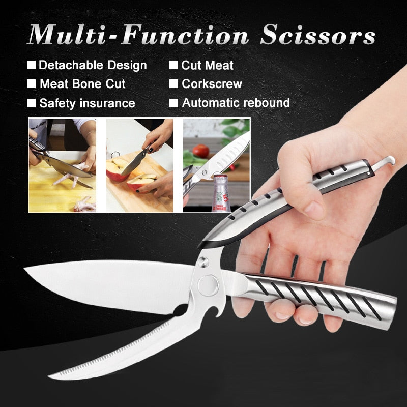 Multi-Function Scissors Chef Knife